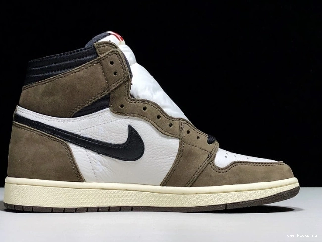 Rep Onekick CD4487 'Mocha' Jordan Scott Retro OG High x 1 100 - Air Travis 0816